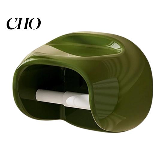 Damage Free Installation Holder Roll No Drilling Wall Mount Toilet Paper with Top Easy Install Storage Shelf Durable Space Saving Tissue Dispenser for