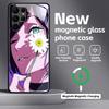 Anime Chainsaw Man  Phone Case For Samsung S25 S24 S23 S22 S21 S20 Plus Ultra Note20 Glass Magnetic Case