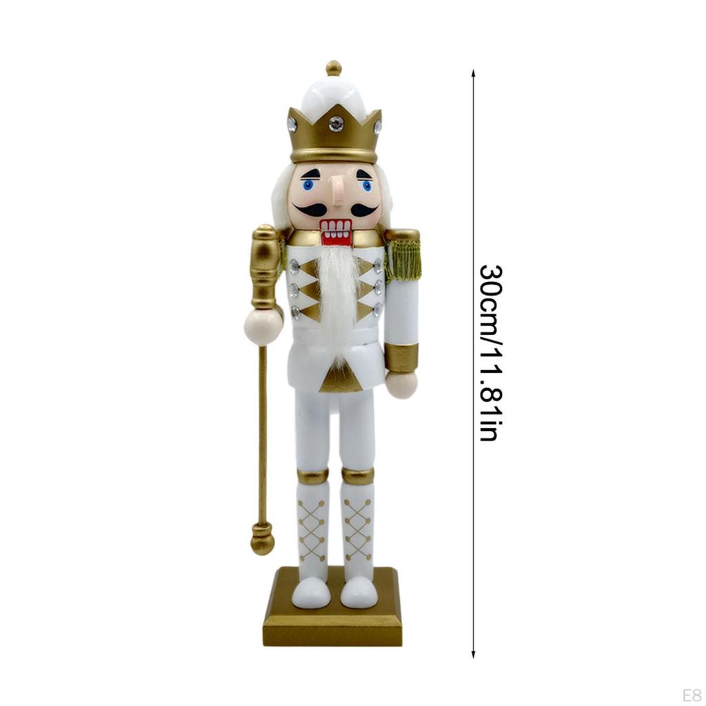 Фигурка Щелкунчика, рождественское украшение, центральная часть стола, коллекционная статуэтка, орнамент