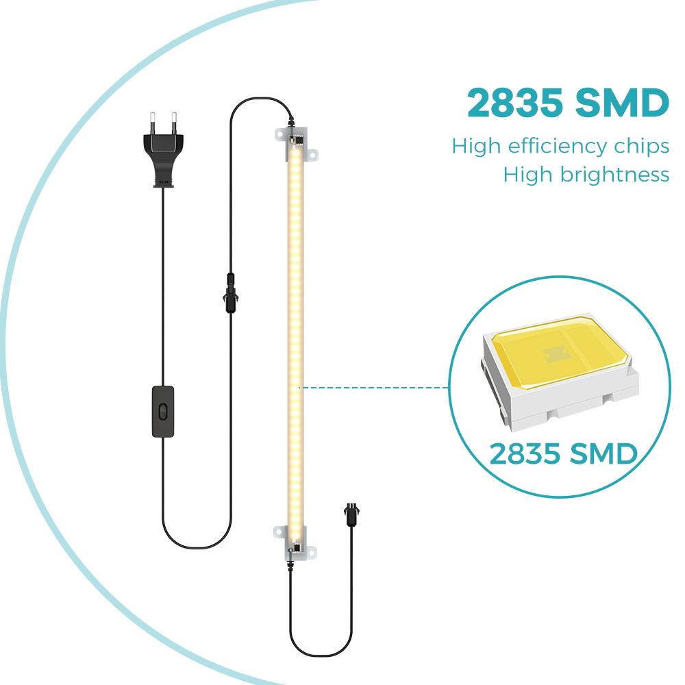 Светодиодный светильник для выращивания растений, AC220V, полный спектр, USB фитозаполняющая лампа, лента для гидропоники, выращивание цветов, выращивание суккулентов, освещение для роста