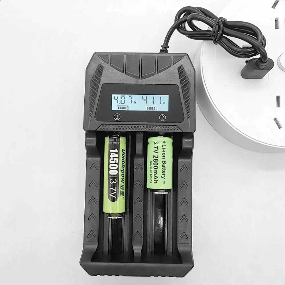 Intelligent LCD Lithium Battery Charger Fast Charging Battery Adapter Battery Charging Base