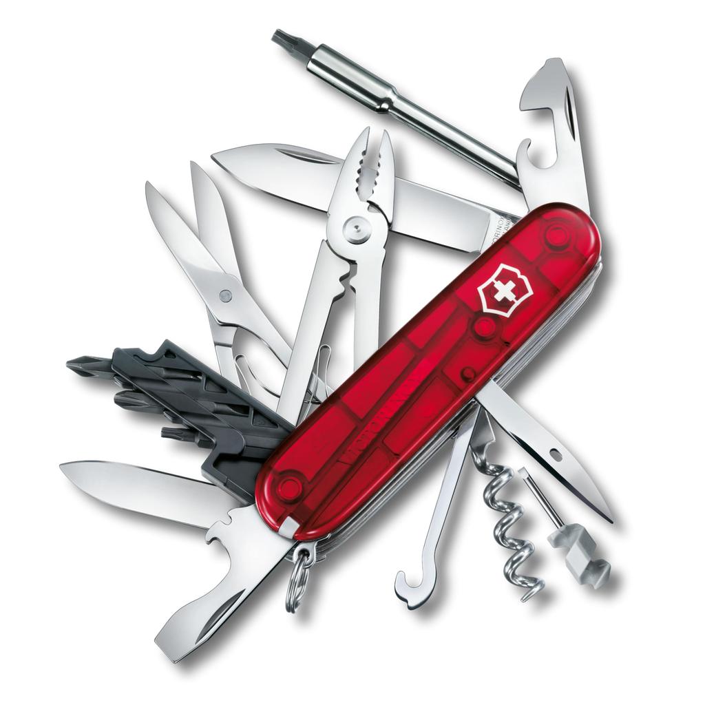 VICTORINOX Cybertool M Swiss Army Knife Knife DIY Precision Screwdriver Set PC Disassembly Tool Set Multi-functional 32-function Swiss-made multi-tool