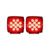 Yacht LED Tail Light Kit, Car Square Plastic Tail Light, Trailer Tail Light LED RV Truck Tail Light