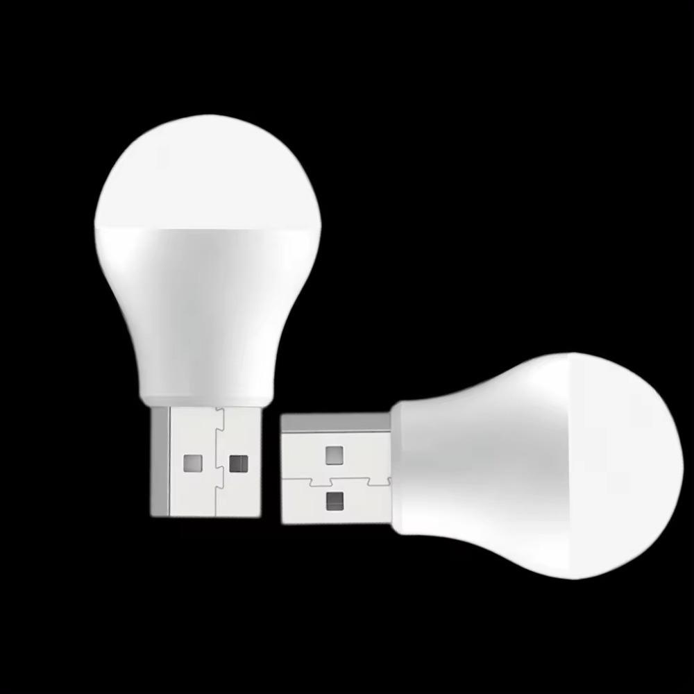 4 шт. USB-лампа для компьютера, мобильного телефона, зарядное устройство USB, маленькие книжные лампы, светодиодная лампа для защиты глаз, небольшой круглый светильник, ночник