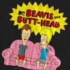 Beavis & Butthead Unisex Adult Couch OG Logo T-Shirt