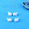 30 Pcs Cute Resin Whale Ornament Family Micro Landscape Decoration Mini Crafts Miniatures Figurines For Home Decor Whale Acces