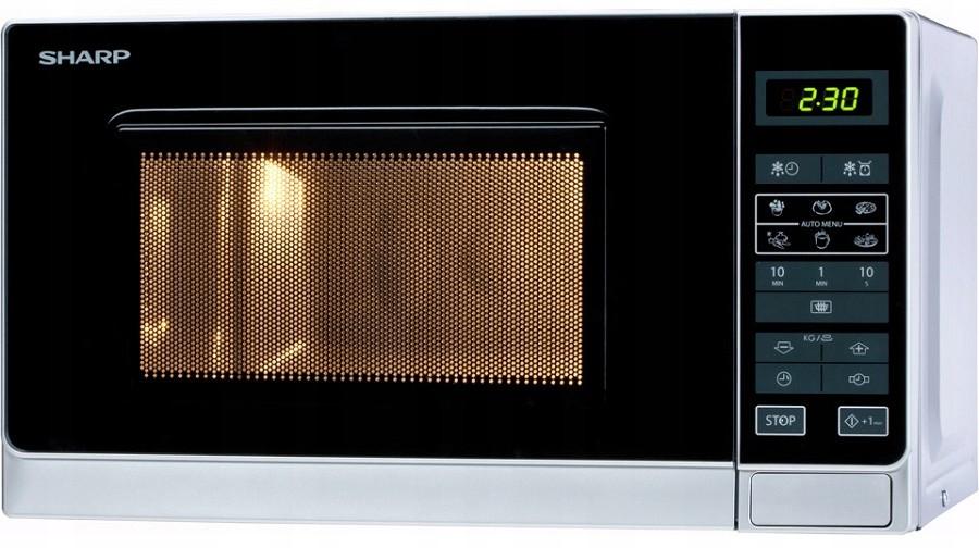Sharp r-242inw microwave oven 800W 20L Silver