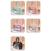 Wet and Dry Separation Toiletry Storage Pouch Large Capacity Clear Toiletry Case  Women