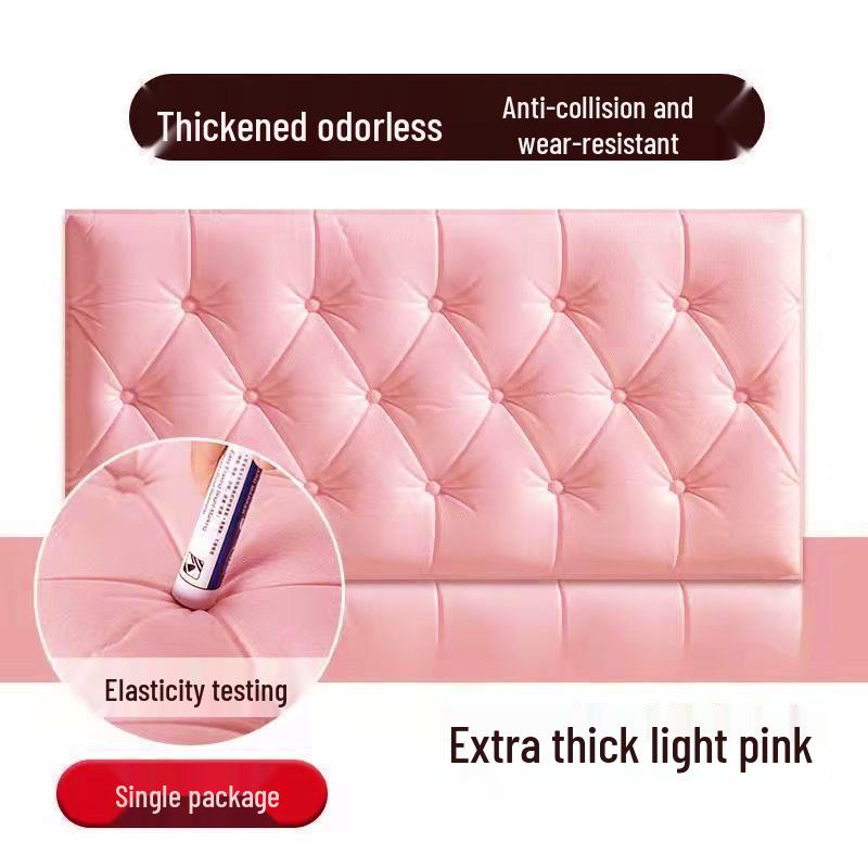 Самоклеящаяся мягкая подушка-спинка для детской прикроватной тумбочки