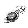 Car Metal Keychain Key Strap Gift Pendant Key Ring Key Holder Accessories For Mitsubishi Lancer Asx Outlander Pajero L200 Galant