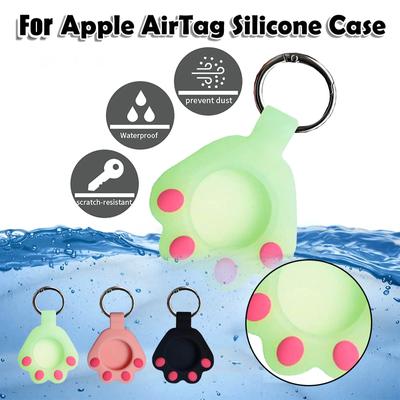 Мягкий чехол Sagit для AirTag, силиконовый чехол Cat с защитой от падения, AirTags