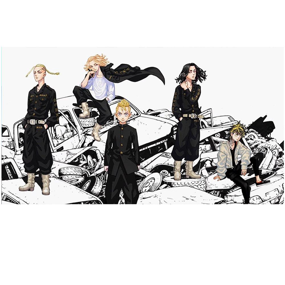 Новый Токио Мстители Хаори пальто Sano Manjirou Ken Ryuguji Haori аниме костюмы для косплея японское кимоно летние топы с короткими рукавами футболка шорты