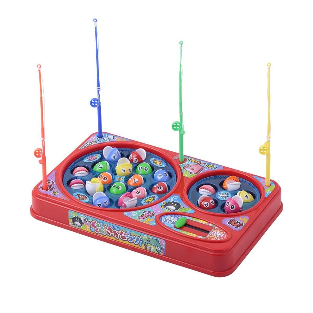 Maruka Spinning Fishing Toy Game for Ages 3 and Up cannot be selected (Product Code 193852) Colors