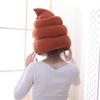 Забавные головные уборы в форме какашки, короткие плюшевые костюмные шляпы, фотореквизит
