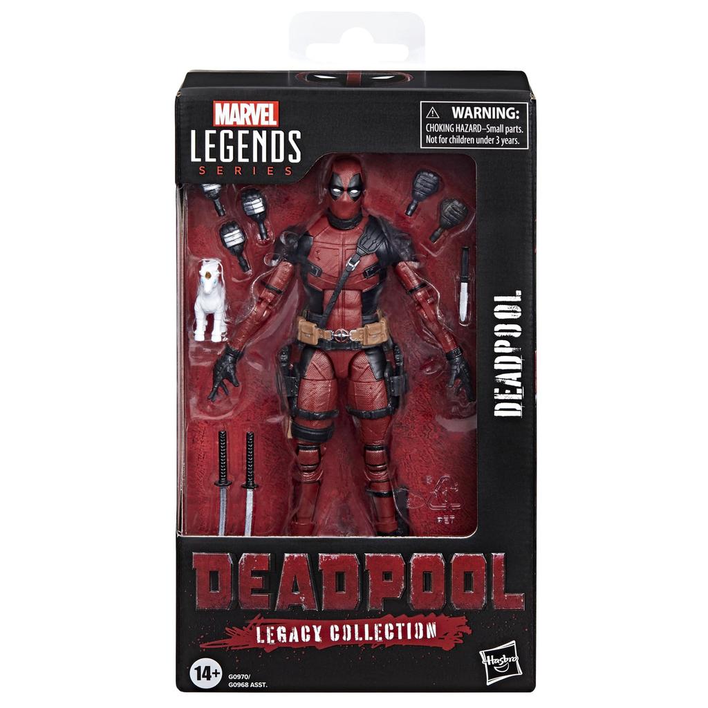 Hasbro MARVEL Marvel Legends Series Deadpool Legacy Collection, Deadpool 2 Adult Collection 6 Inch (15 Cm) Action Figure G0970 Authentic
