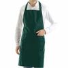 Amyu Wrinkle-Resistant Men's Apron, Neck Strap, Simple Design (Green)