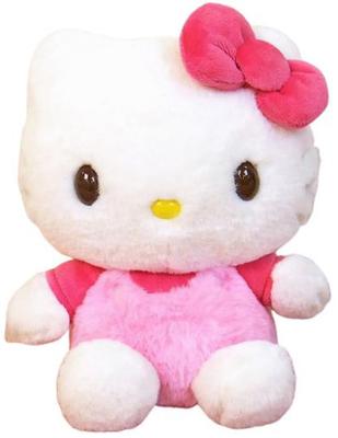 Nakajima Corporation Пушистая Hello Kitty S Розовая 19,5 см x 16,5 см x 11 см Sanrio Hello Kitty Плюшевая игрушка 143037-20