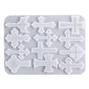 Diy Crystal Epoxy Mold Earrings Necklace Mold Pendant Decoration Various Styles Cross Irregular Mirror Silicone Mold
