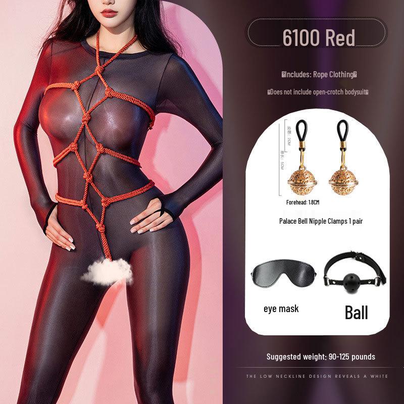 Набор для тренировок по бондажу: Веревки и Белье для Пар - Ременные Ограничители для Кровати и Сексуальные Игрушки.