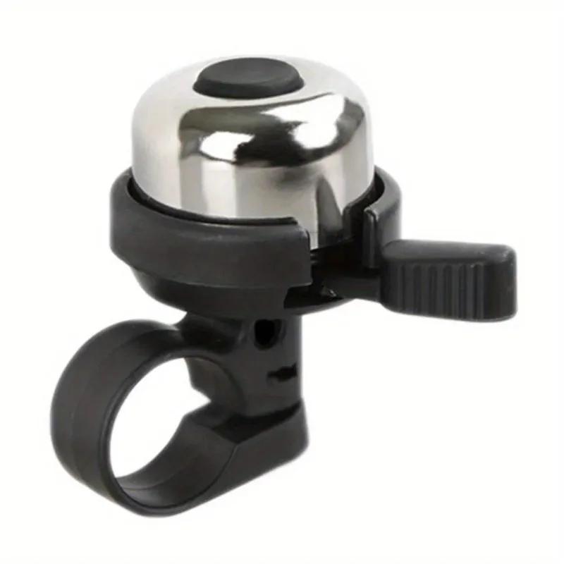 Новый черный велосипедный колокольчик, горный велосипед, велосипед из алюминиевого сплава, уличное детское велосипедное оборудование