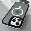 Luxury Magnetic Color Matte Translucent Armor Shockproof Case For iPhone 16 13 15 14 12 11 Pro Max Magsafe Wireless Charge Cover