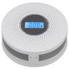 Smoke Carbon Monoxide Detector LCD Display High Sensitivity Smoke Carbon Monoxide Composite Alarm