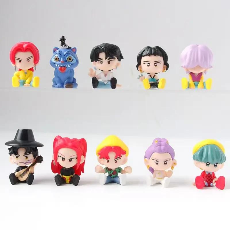 10 шт./Набор K-pop Охотники на демонов Фигурка-игрушка Derpys Tiger Rumi Mira Zoey Sussy Фигурка-кукла Модель Для Поклонников Подарок