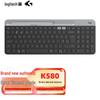 Беспроводная тонкая клавиатура Logitech K580 для нескольких устройств