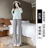 Sweatpants Quick-drying Wide-leg Pants Women's Summer 2025 New Summer Thin High-waisted Drape Small Sunscreen Ice Silk Cool Pants
