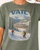 Colorado Vail Ski Resort T-Shirt and Kids Tshirt Comfort Colors Vintage Winter Graphic Tee Mountain Travel Gift