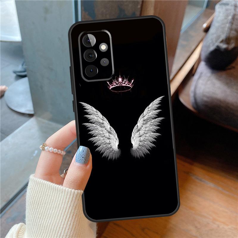 Изысканный Чехол-Крылья Для Samsung Galaxy A06 A14 A56 A36 A26 A16 A54 A34 A12 A32 A52 A13 A33 A53 A15 A35 A55