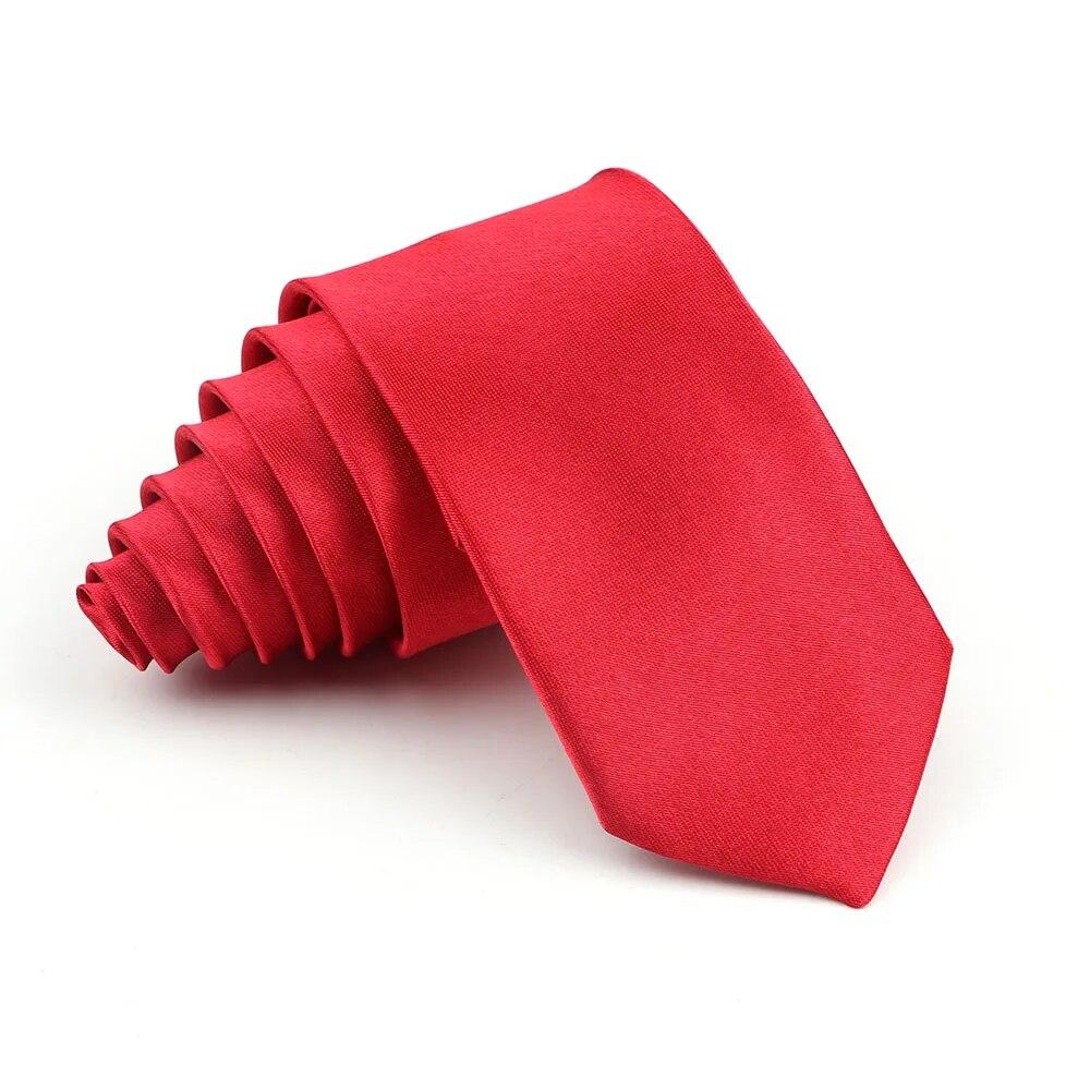 Галстук 5 см, для мужчин, Англия, узкая версия, повседневный, однотонная группа, однотонный, галстук