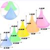 Plastic 5Pcs/Set Convenient Liquid Home Filling Fluids Filler Kitchen Tool Funnel Oil Funnel