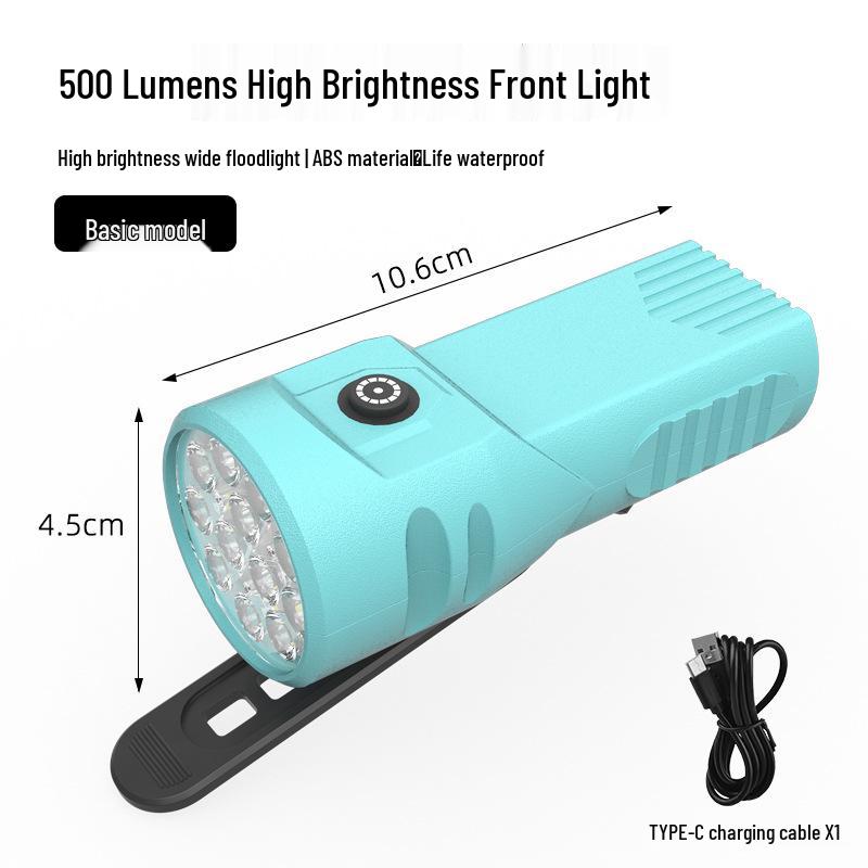Cross-Border Multifunctional High-Brightness Flashlight & Power Bank for Portable Emergency Exploration