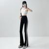 2025 High-Waist Flared Shark Pants: Plus Size Slimming Barbie Pants for Spring/Autumn