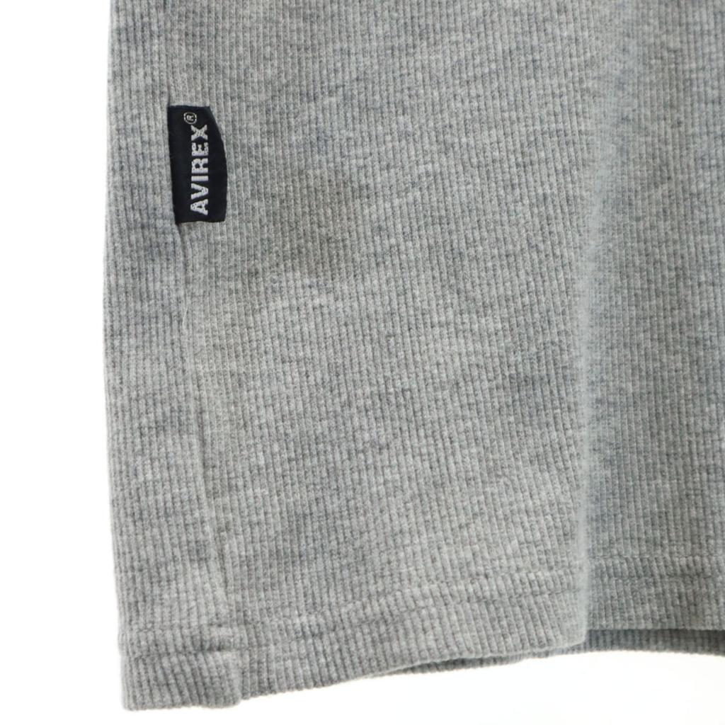 AVIREX Футболка с коротким рукавом M серая Мужская Б/у
