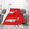Авиакомпания Qantas Airbus A380-800 Высочайшее качество Удобный диван-кровать Мягкое одеяло Авиакомпания Qantas Авиационный Самолет Airbus A380