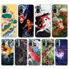Силиконовый чехол для телефона с изображением рыбы Кои для Xiaomi Redmi Note 14 13 12 12S 11 Pro Plus 11S 10 10S 11T 11E 4G 5G Мягкий чехол Redmi Note 1