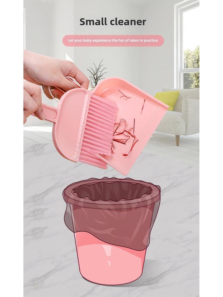 Детский деревянный игровой набор для уборки: Метла, швабра и инструменты для раннего обучения