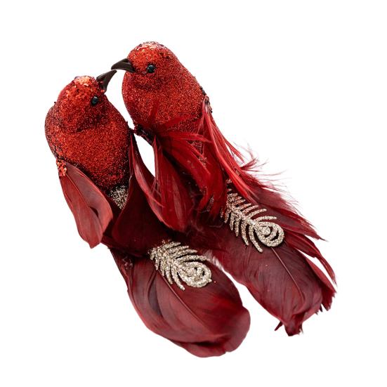 1 пара рождественских украшений, имитация пены, перья, дизайн с бусинами, украшение для рождественской елки, праздничная атмосфера, подарок своими руками