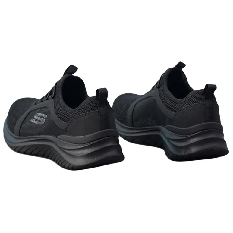 Skechers Пена с эффектом памяти Удобные Универсальные Амортизирующие Прочные Дышащие Низкие Кроссовки для Бега Мужские кроссовки Черный 8790257-BBK