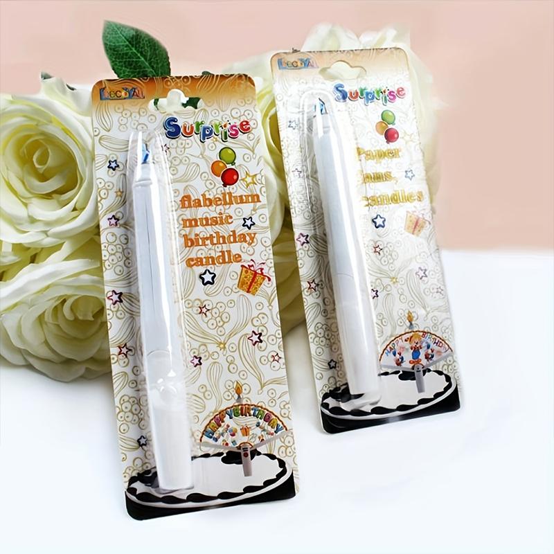 1PC Birthday Candle Fan-Shaped Baking Party Decoration Candle Korean Birthday Candle Birthday Party Candle Funny 14.7cm