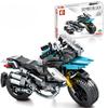 Building Block Motorcycle Model Compatible with Boy Puzzle Building Block Toy Tabletop Decoration Gift