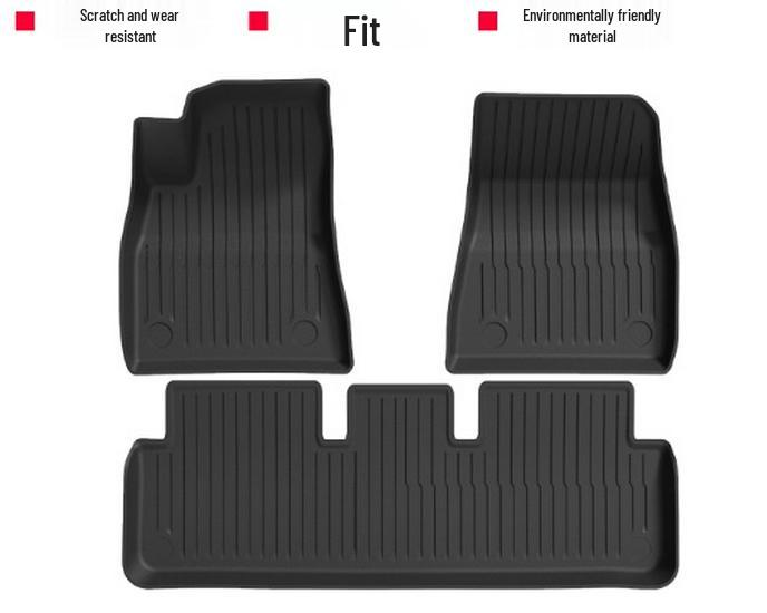 Tesla Model Y3 Facelift TPE Floor Mats Gift Package