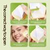 LifeGirls 100Pcs Bamboo Charcoal Facial Oil Blotting Paper with Mirror Matte Oil Absorbing Face Cleaning Makeup Accessories