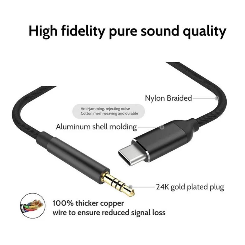 Usb Type C до 3,5 мм Aux аудиокабель гарнитура динамик разъем для наушников адаптер автомобильный Aux для Samsung S20 Plus Note 20 S21 Ultra Tab S7
