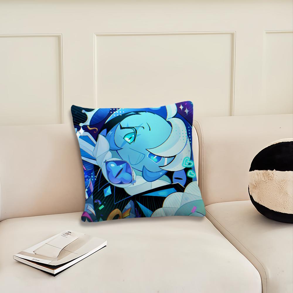 C-Cookie Run K-Kingdom Наволочка для подушки Shadow Milk Cookie Гостиная Изголовье Офис Спальня Подушка Диван Подушка для сна