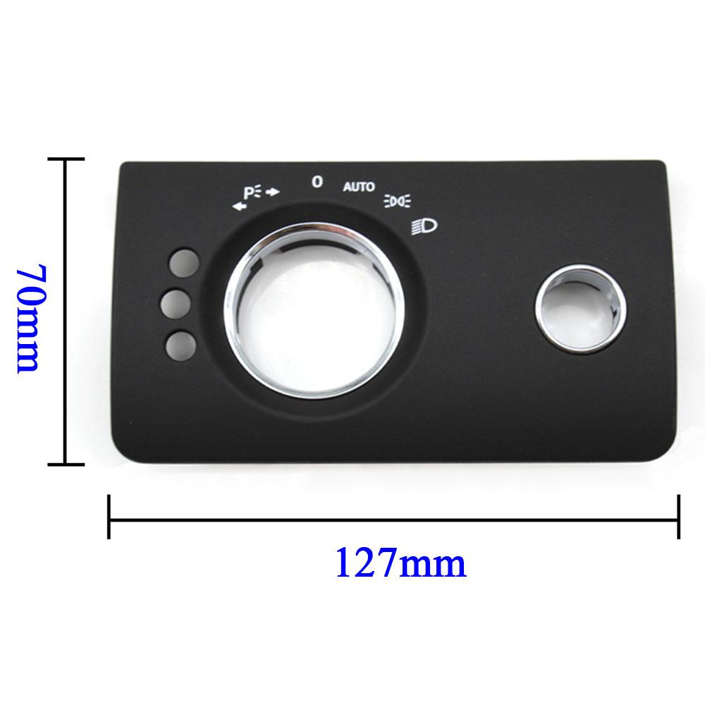 W164 Приборная панель, крышка передней фары, кнопка включения фар, замена накладки панели для Benz ML GL 300 350 450 500