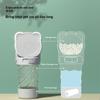 Portable Water Cup New Arrival Dog Water Cup Food Dual Purpose Pet Drinking Cup with Garbage Box, 3 in 1 Pet Water Bottle
