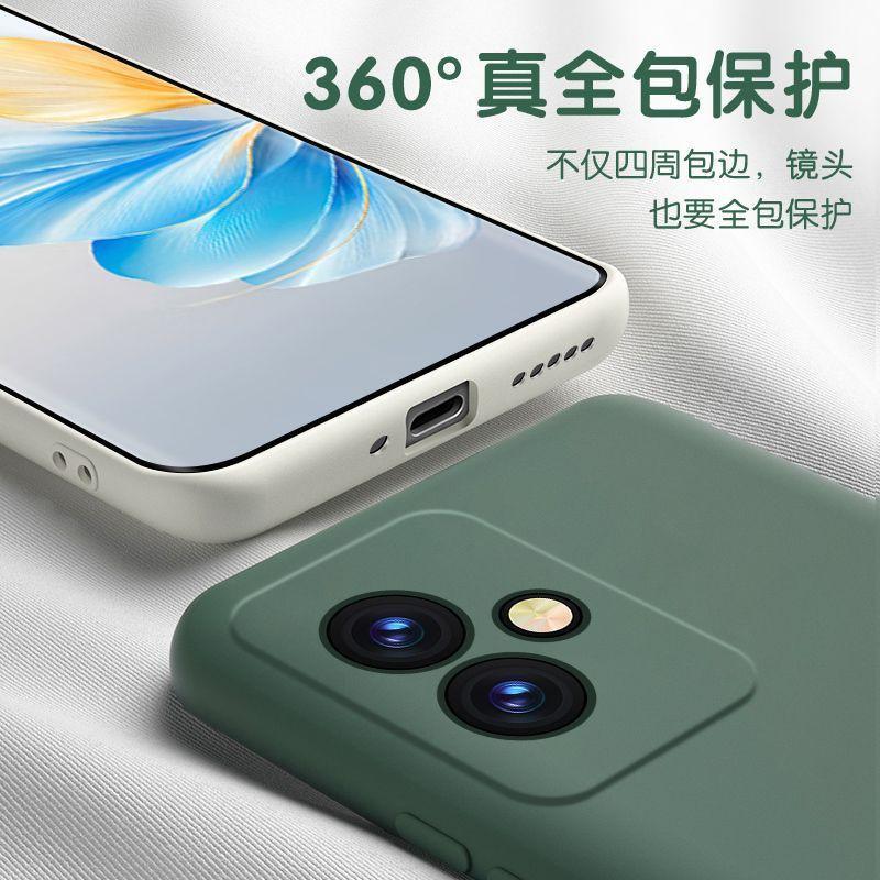 Liquid Silicone Phone Case HONOR 100 Pro Slim Full Coverage Shockproof Cover In Soft Matte Finish